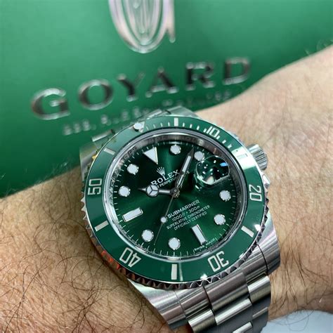 rolex green dial watch price